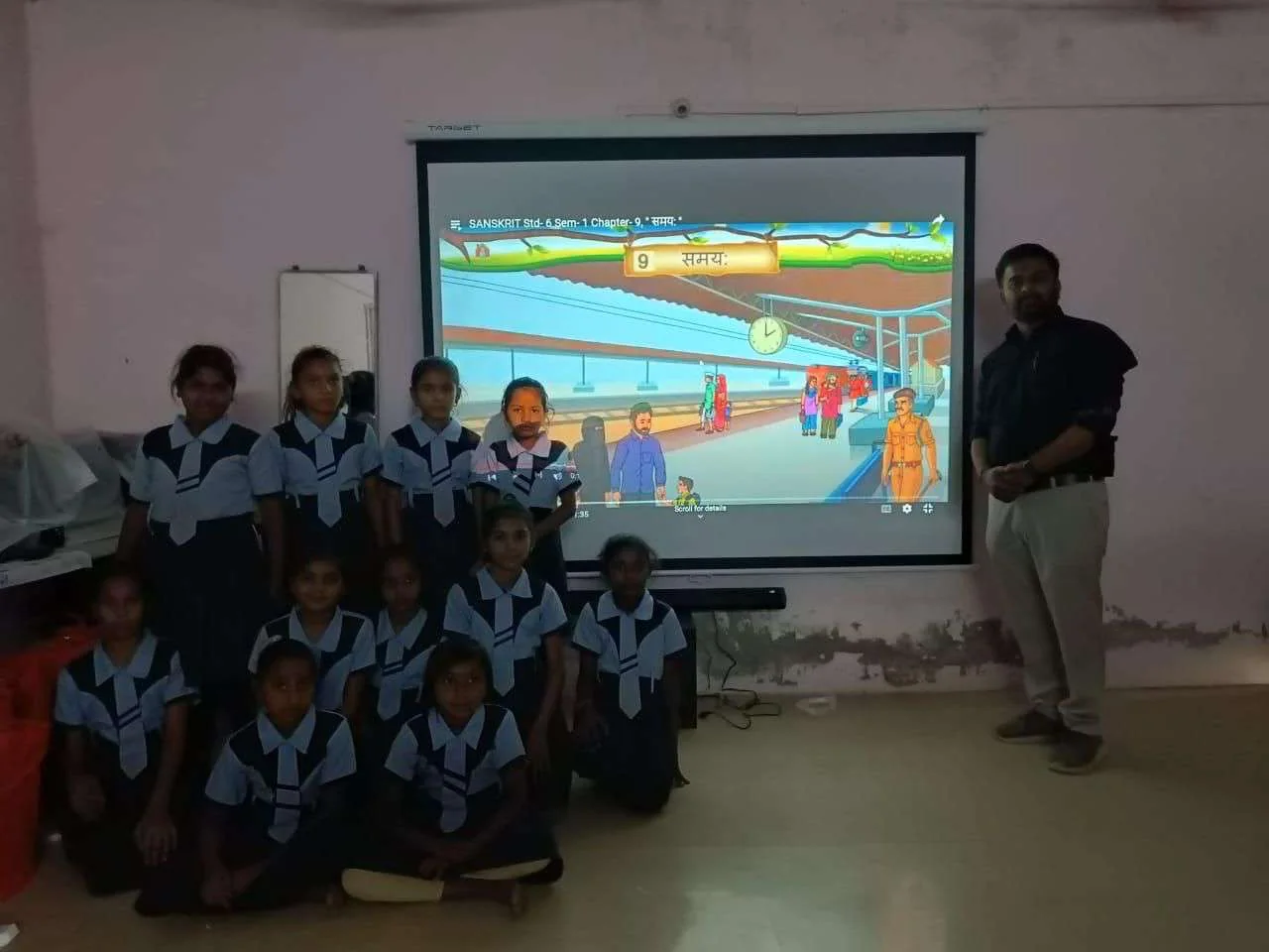 SBI Smart Classroom Project documented project photograph